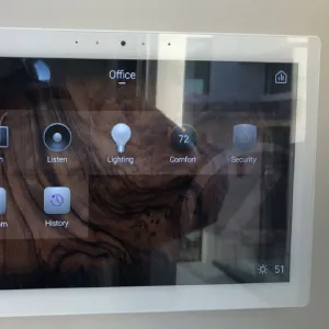 smart home control wall mounted touch screen